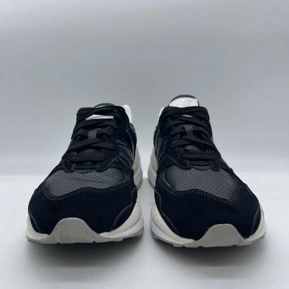 New Balance 57/40 M5740SLB Men's Size 14 Running Shoes Black Sea Salt‎ Lifestyle